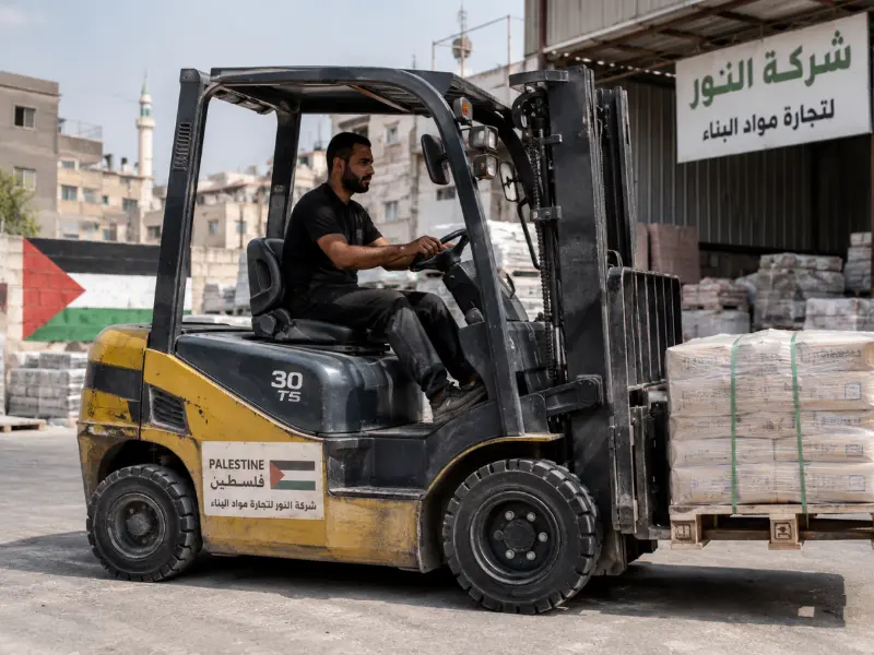 On-site Application Feedback mula sa isang Palestinian Forklift Client