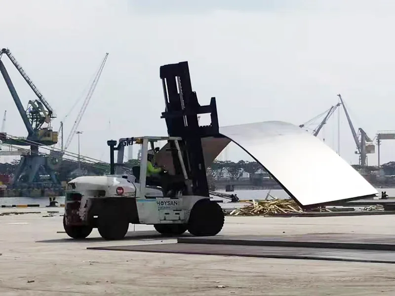 Solid na Gulong 12.00-20 para sa Port Trailer